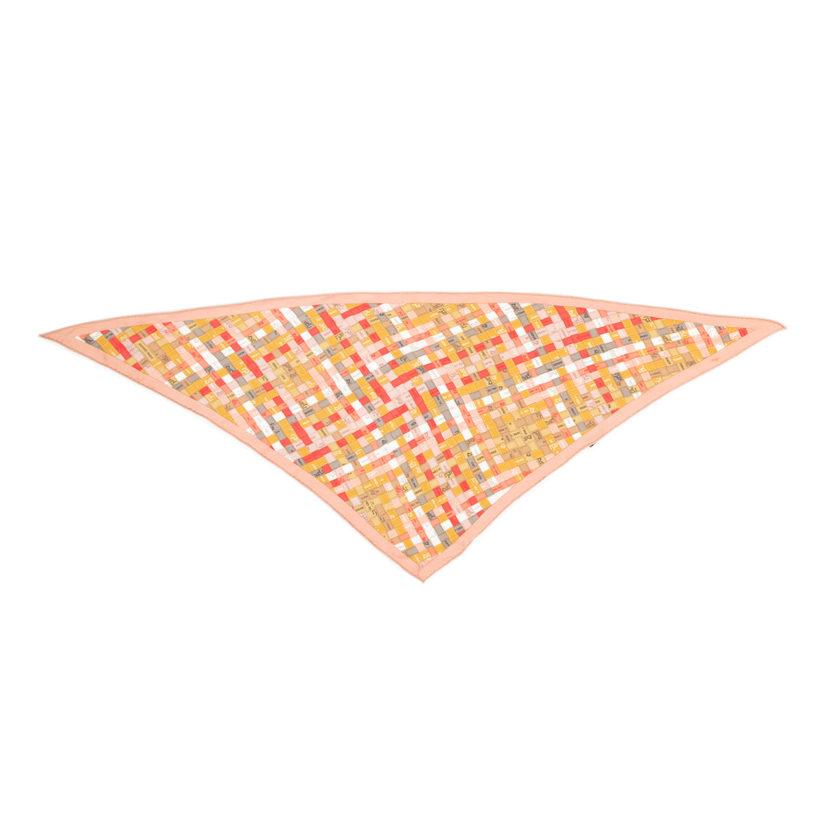 Hermes triangle scarf top