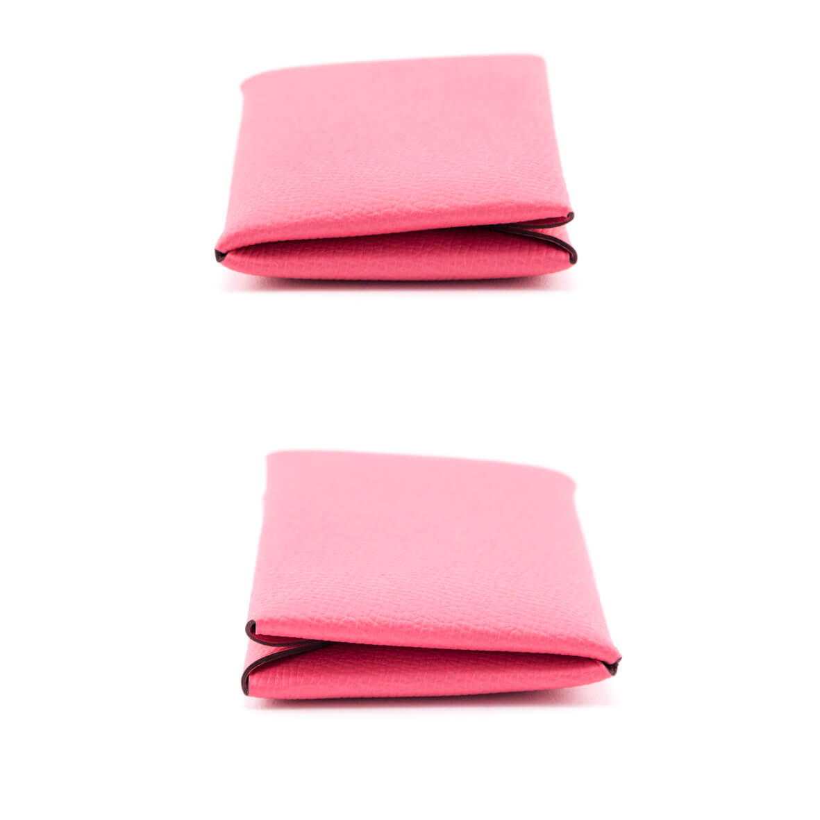 Hermes Rose Azalee Epsom Calvi Card Holder - Love that Bag etc - Preowned Authentic Designer Handbags & Preloved Fashions