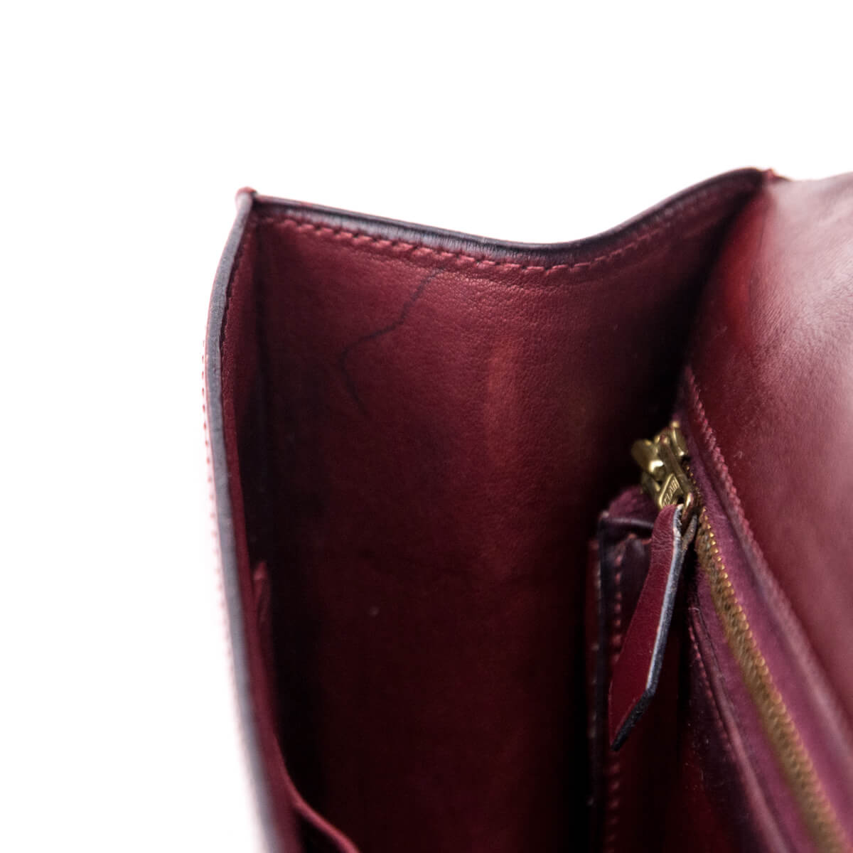 Hermes Rouge H Box Calf Vintage Constance 23 - Love that Bag etc - Preowned Authentic Designer Handbags & Preloved Fashions
