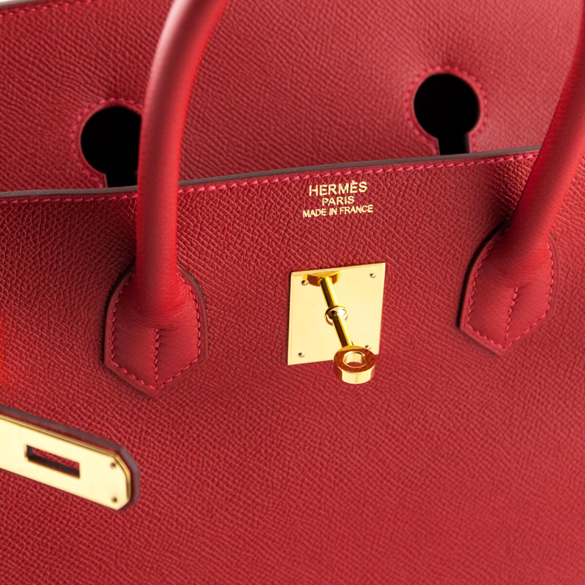 Hermes Rouge Casaque Epsom Birkin 35 - Love that Bag etc - Preowned Authentic Designer Handbags & Preloved Fashions