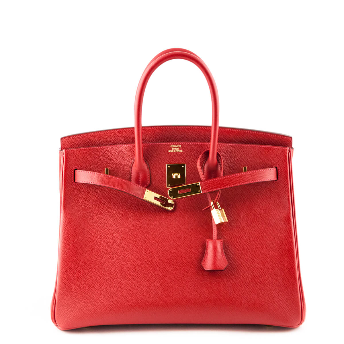 Hermes Rouge Casaque Epsom Birkin 35 - Love that Bag etc - Preowned Authentic Designer Handbags & Preloved Fashions