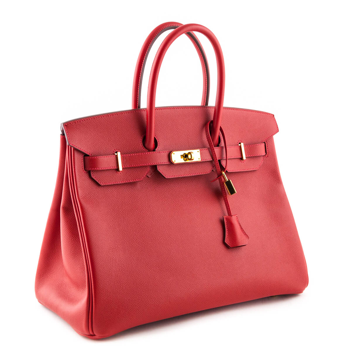Hermes Rouge Casaque Epsom Birkin 35 - Love that Bag etc - Preowned Authentic Designer Handbags & Preloved Fashions