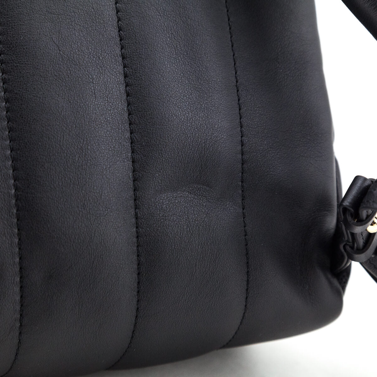 Louis Vuitton Black Lambskin Malletage Flower Palm Springs PM - Love that Bag etc - Preowned Authentic Designer Handbags & Preloved Fashions