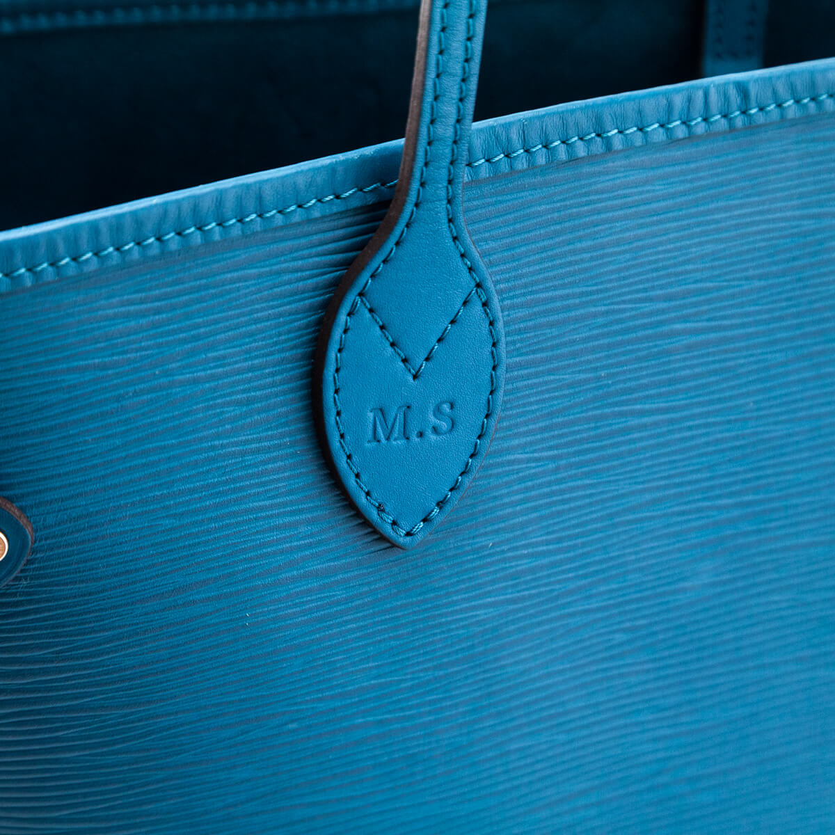Louis Vuitton Cyan Epi Neverfull MM - Love that Bag etc - Preowned Authentic Designer Handbags & Preloved Fashions