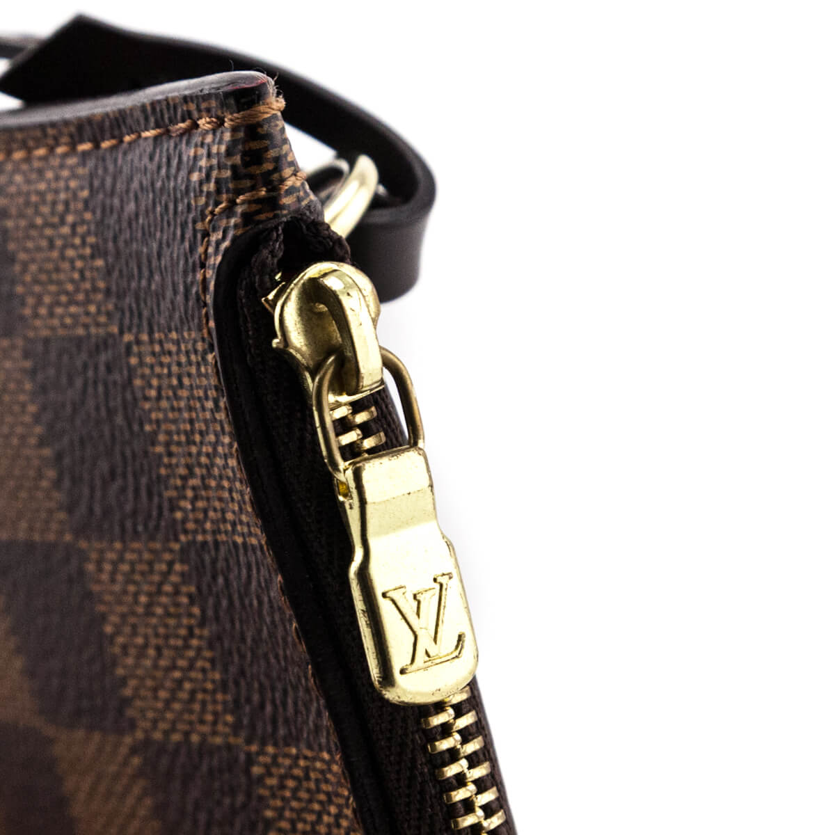 Louis Vuitton Damier Ebene Neverfull Pochette - Love that Bag etc - Preowned Authentic Designer Handbags & Preloved Fashions