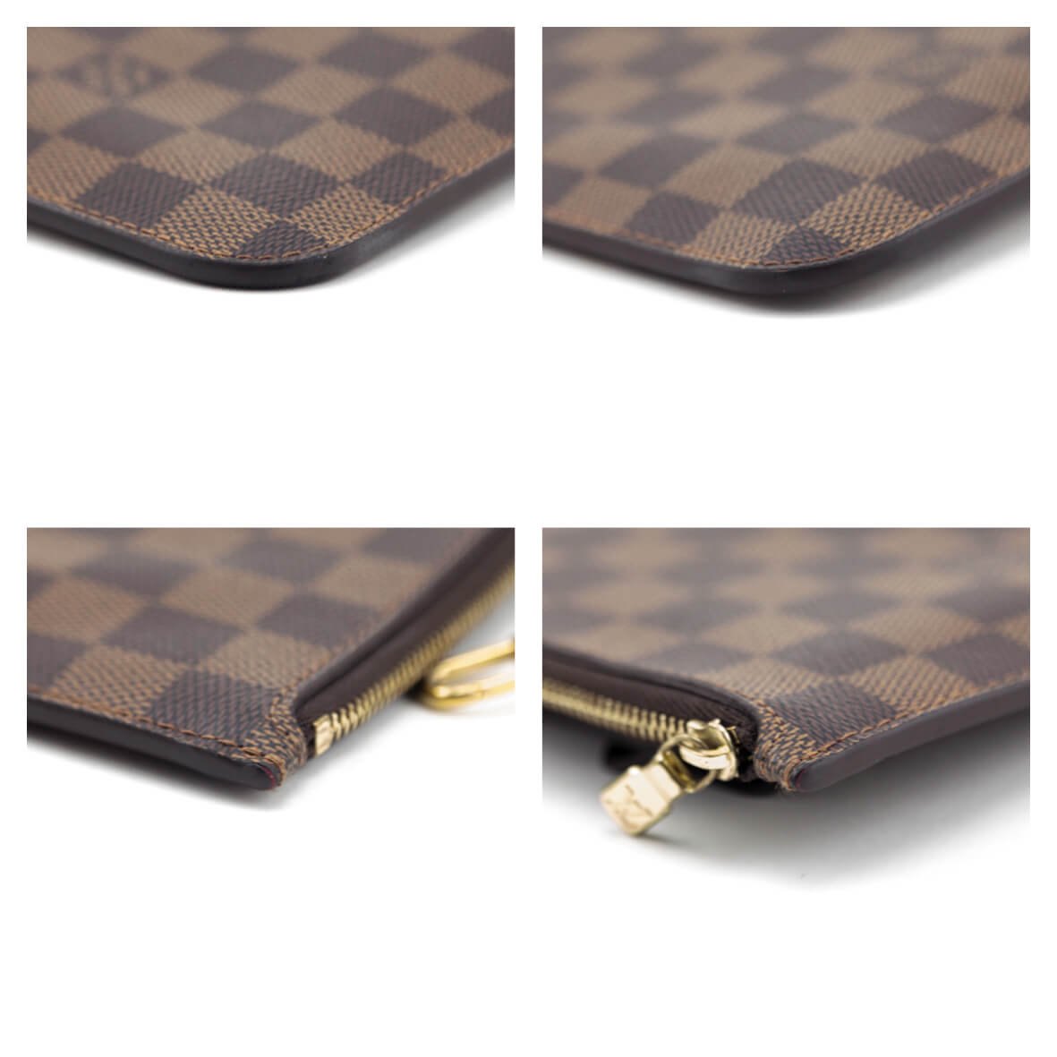 Louis Vuitton Damier Ebene Neverfull Pochette - Love that Bag etc - Preowned Authentic Designer Handbags & Preloved Fashions