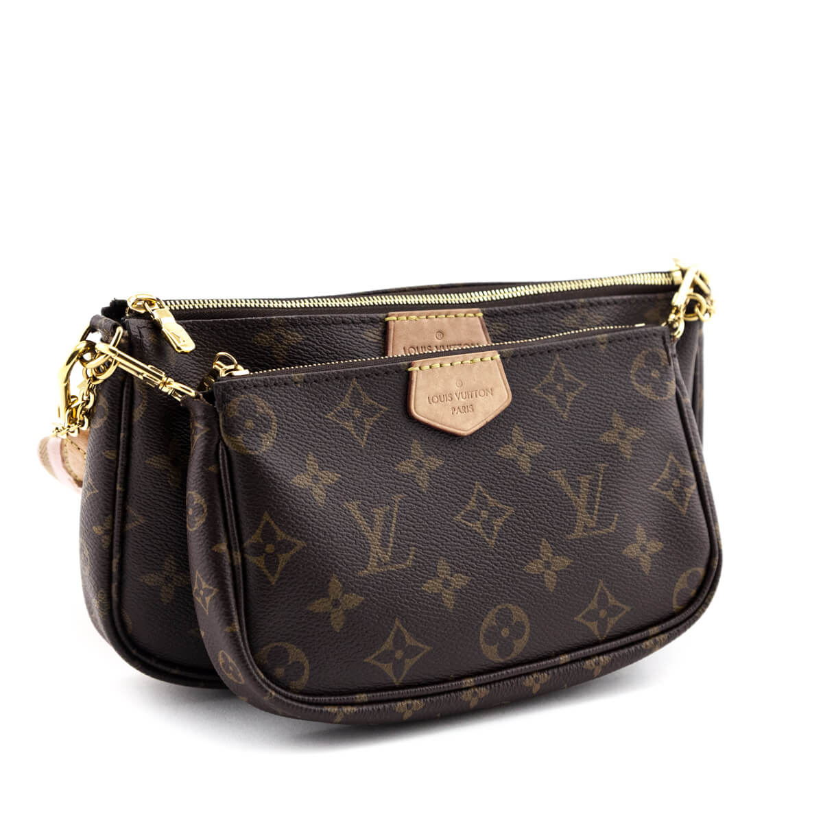 Louis Vuitton Monogram Light Pink Multi Pochette Accessoires - Love that Bag etc - Preowned Authentic Designer Handbags & Preloved Fashions