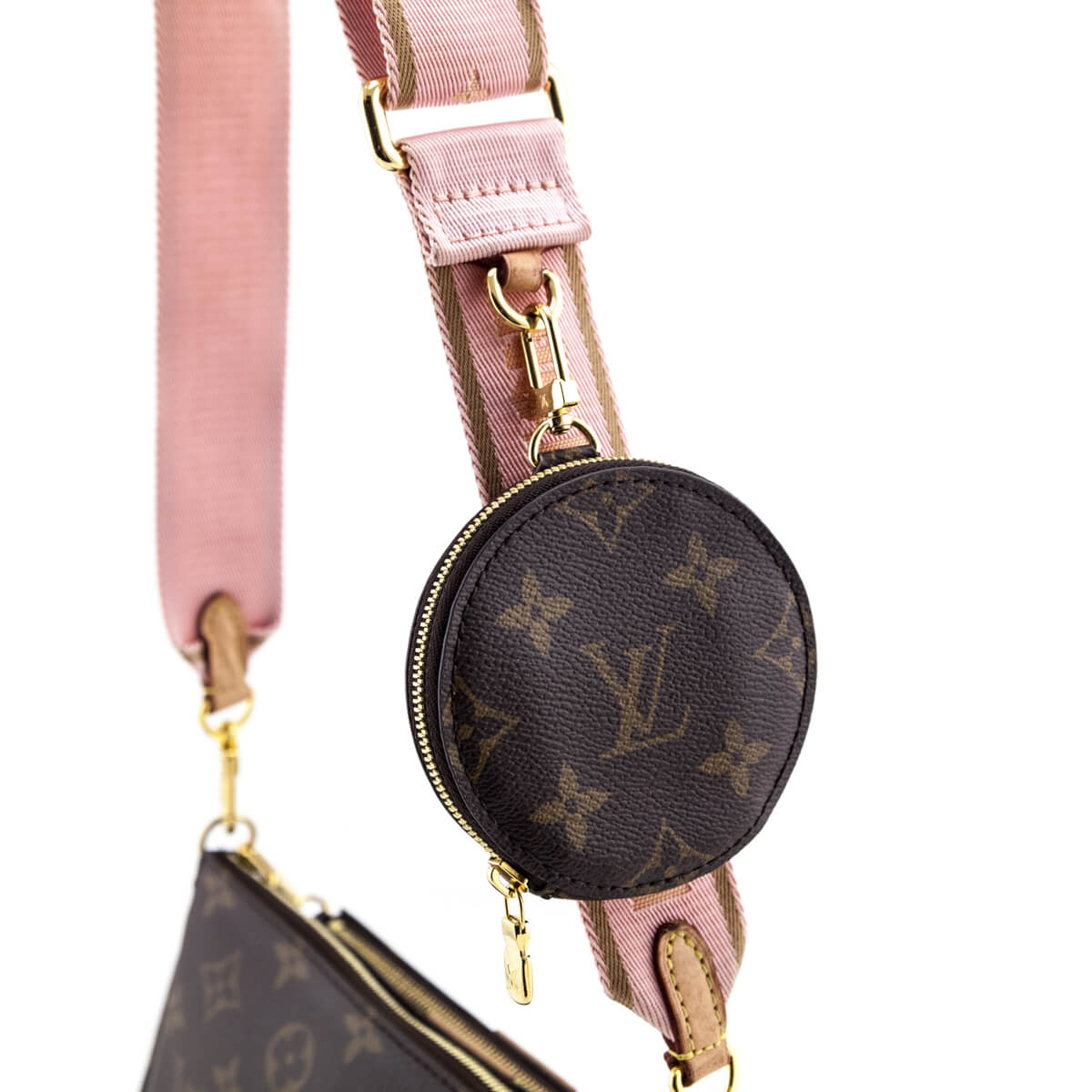 Louis Vuitton Monogram Light Pink Multi Pochette Accessoires - Love that Bag etc - Preowned Authentic Designer Handbags & Preloved Fashions