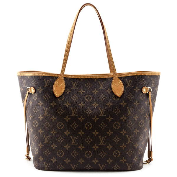 LOUIS VUITTON Monogram Canvas Neverfull MM Shoulder Bag Yellow Interio