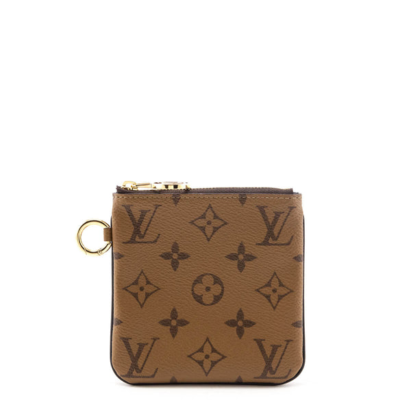 Pre-Owned LOUIS VUITTON Monogram Reverse Pochette Trio Square