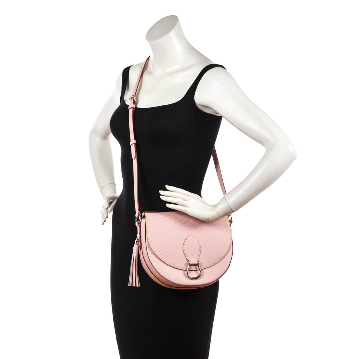 Louis Vuitton Rose Ballerine Epi Saint Cloud NM - Love that Bag etc - Preowned Authentic Designer Handbags & Preloved Fashions
