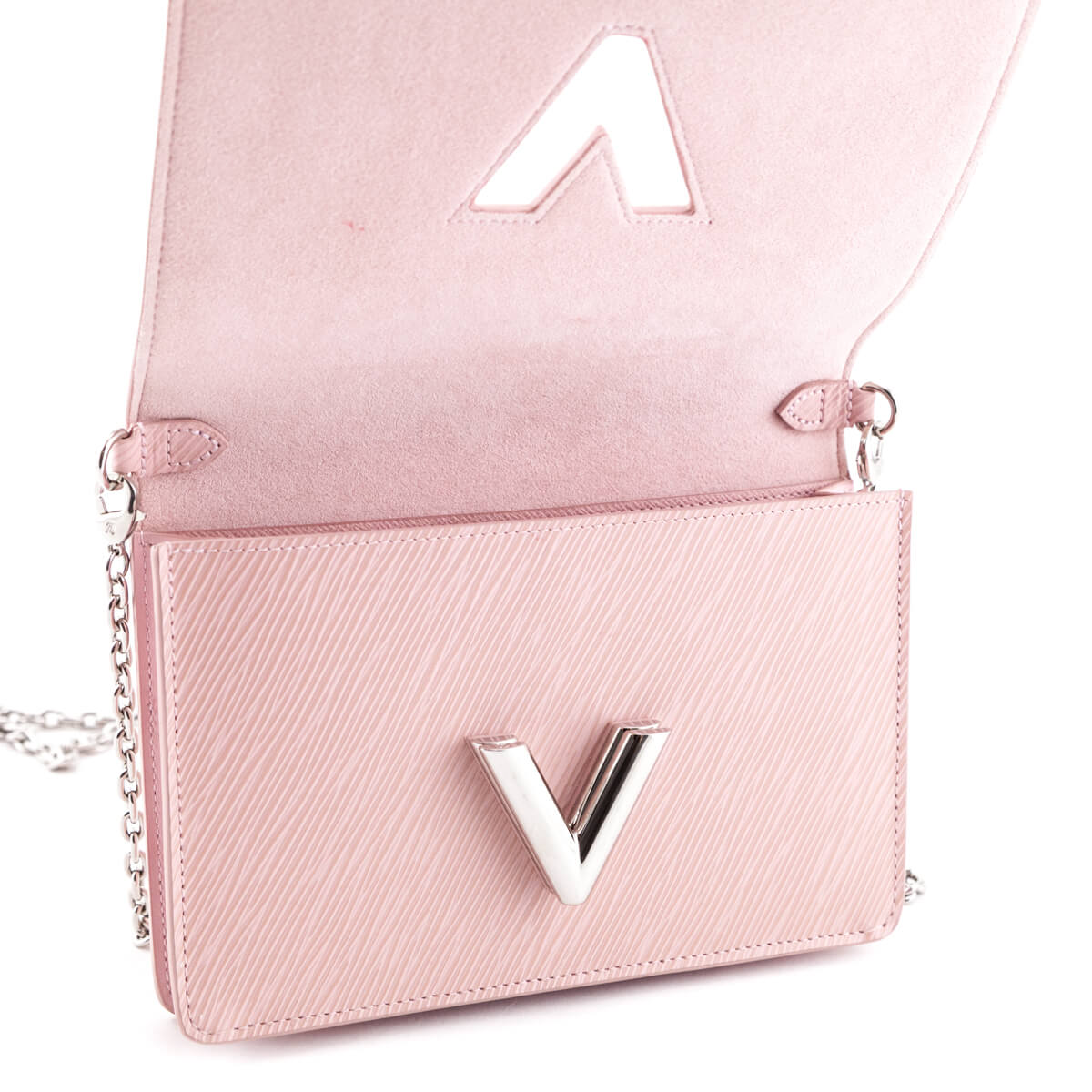 Louis Vuitton Rose Ballerine Epi Twist Belt Chain Wallet - Love that Bag etc - Preowned Authentic Designer Handbags & Preloved Fashions