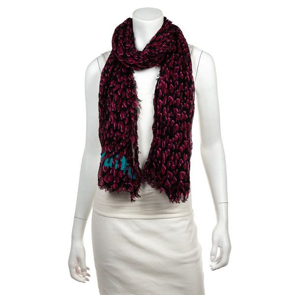Louis Vuitton The Ultimate Scarf Bordeaux in Cashmere/Wool - US