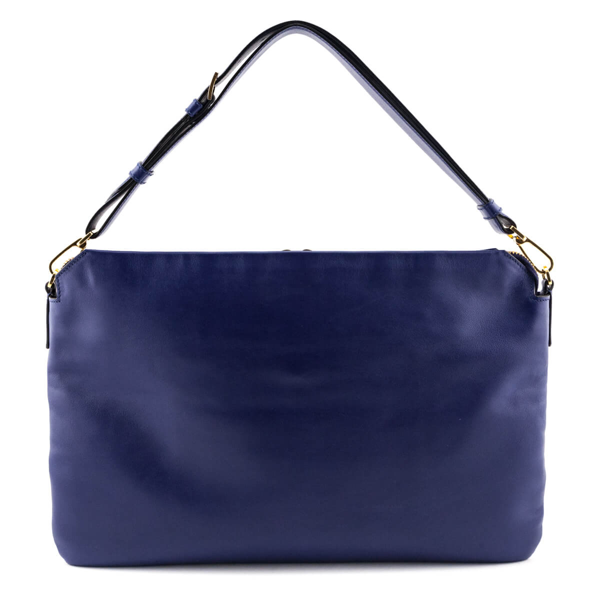 Miu Miu Blue Soft Calfskin Cloud Hobo - Love that Bag etc - Preowned Authentic Designer Handbags & Preloved Fashions