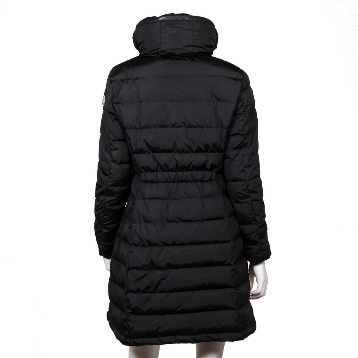 Moncler Black Nylon Flammette Down Coat Size M | 2 - Love that Bag etc - Preowned Authentic Designer Handbags & Preloved Fashions