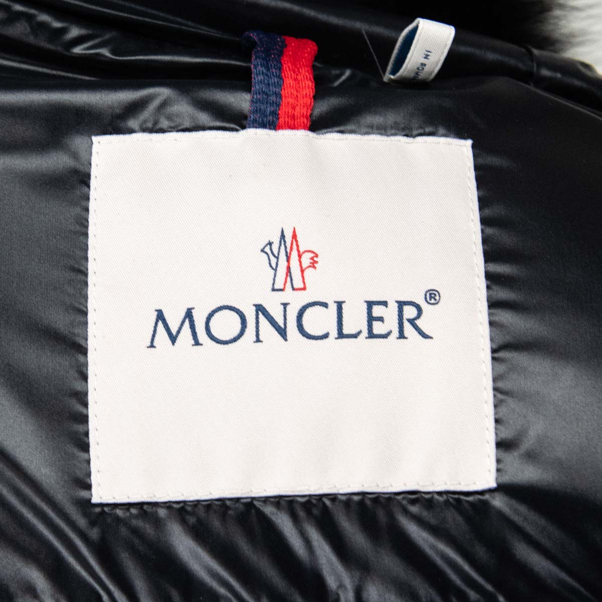 Moncler Black Quilted Serifur Fur Trim Hooded Down Parka Size S | 1 - Love that Bag etc - Preowned Authentic Designer Handbags & Preloved Fashions