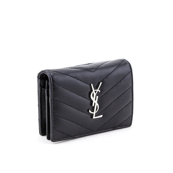 Buy Saint Laurent Monogram Zipped Card Case 'Black' - 575879 B0W01 1000 -  Black