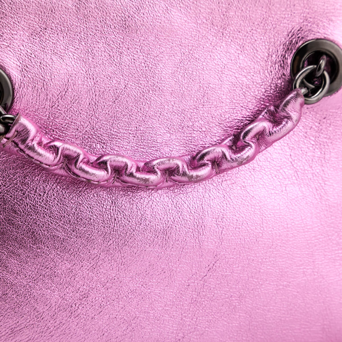 Tom Ford Metallic Pink Chain Convertible Clutch - Love that Bag etc - Preowned Authentic Designer Handbags & Preloved Fashions