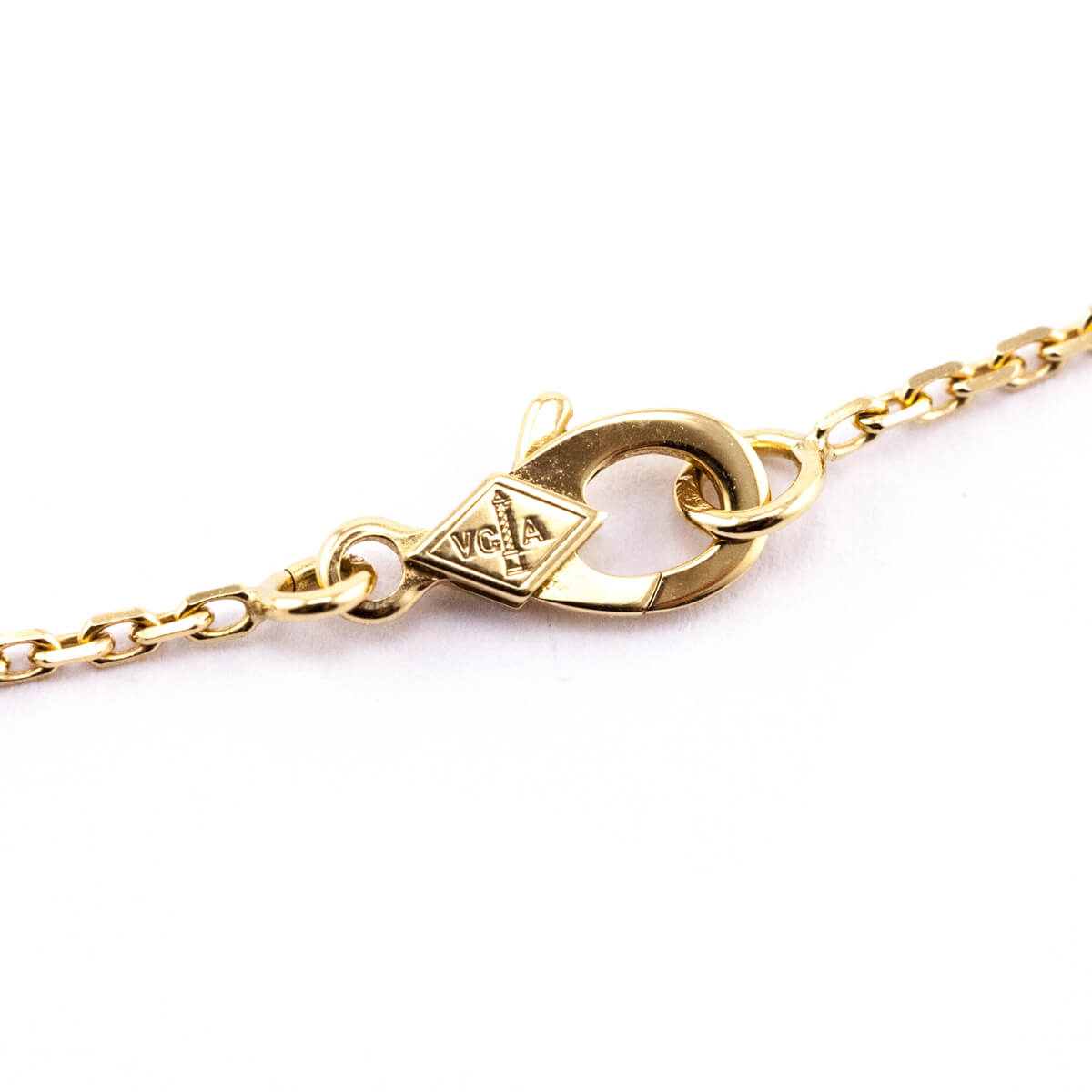 Van Cleef & Arpels Onyx & 18K Gold Vintage Alhambra Pendant Necklace - Love that Bag etc - Preowned Authentic Designer Handbags & Preloved Fashions