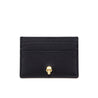 Alexander McQueen Black Grainy Calfskin Card Holder - Love that Bag etc - Preowned Authentic Designer Handbags & Preloved Fashions