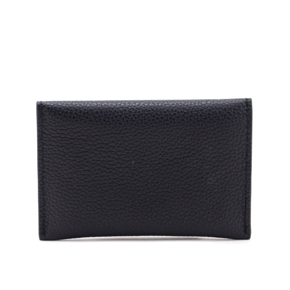 Alexander McQueen Black Grainy Calfskin Card Holder - Love that Bag etc - Preowned Authentic Designer Handbags & Preloved Fashions