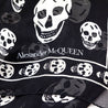 Alexander McQueen Black & White Silk Skull Scarf - Love that Bag etc - Preowned Authentic Designer Handbags & Preloved Fashions