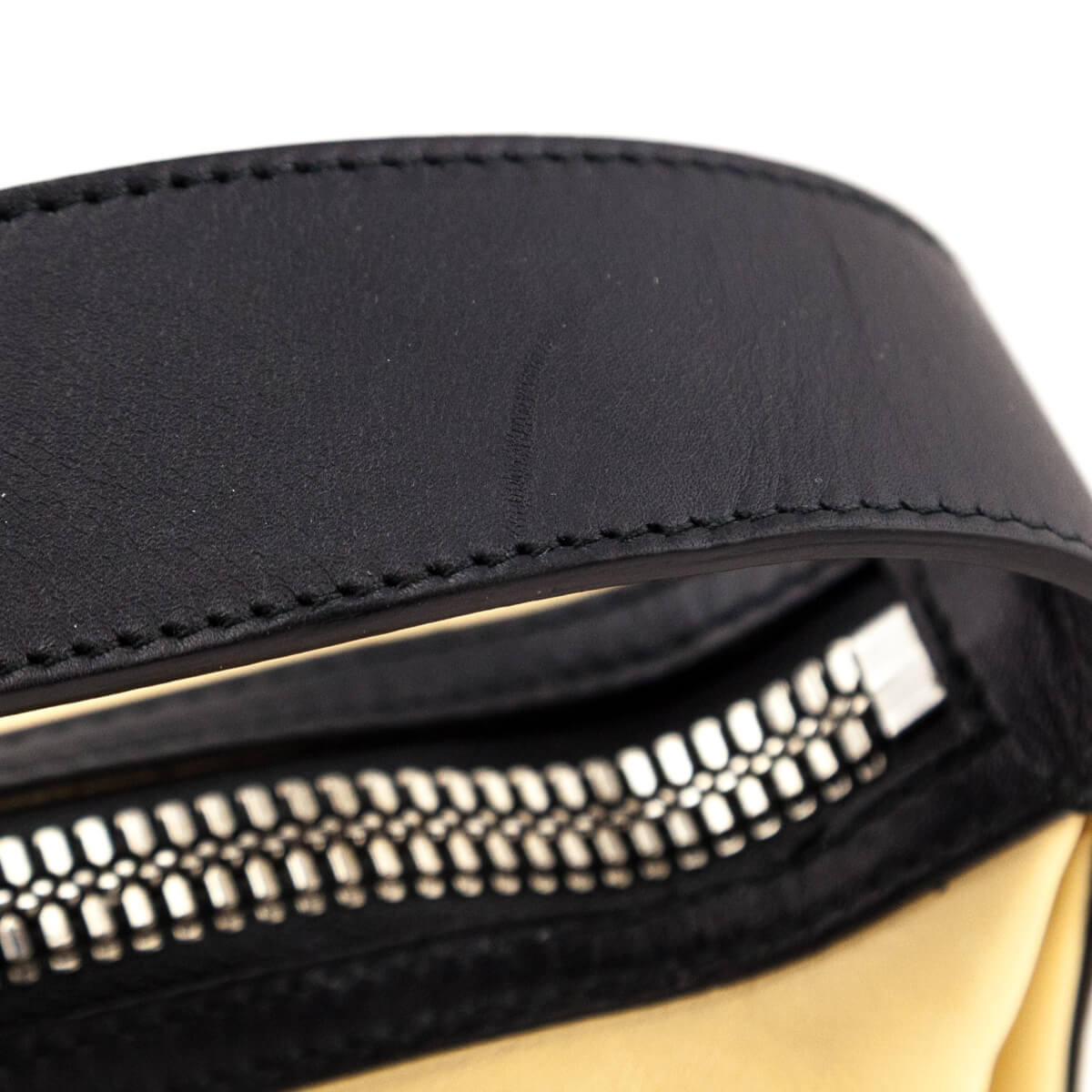 Balenciaga Beige & Black Leather Bag - Love that Bag etc - Preowned Authentic Designer Handbags & Preloved Fashions