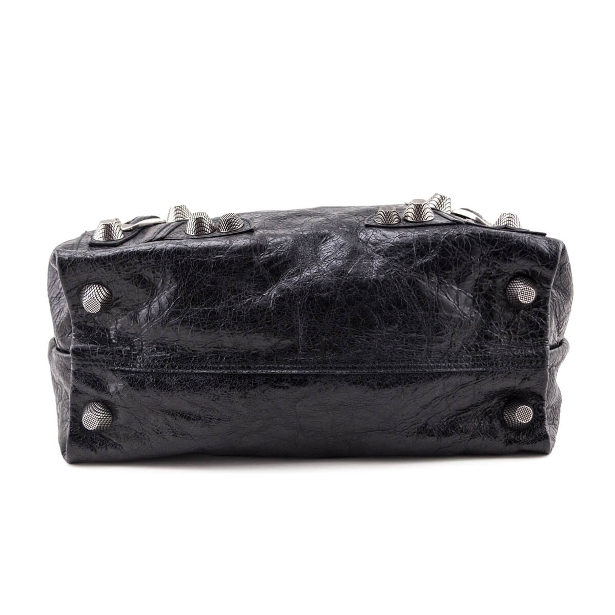 Balenciaga Black Agneau Arena Le Cagole Tote - Love that Bag etc - Preowned Authentic Designer Handbags & Preloved Fashions