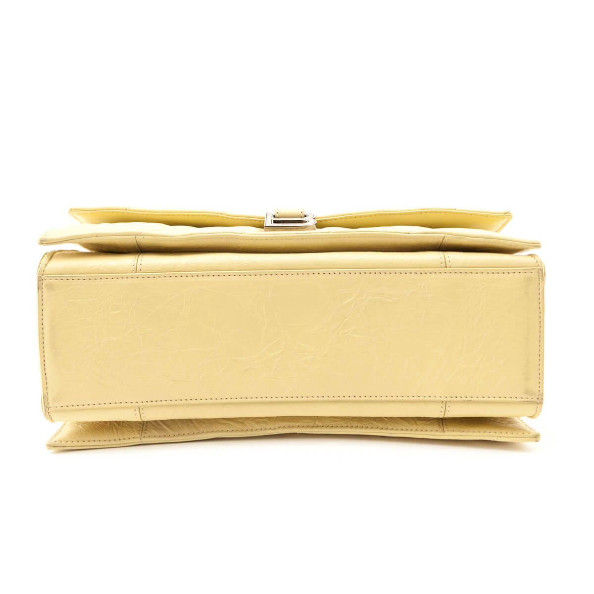Balenciaga Butter Yellow Crushed Calfskin Quilted Medium Crush Chain Bag - Love that Bag etc - Preowned Authentic Designer Handbags & Preloved Fashions