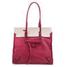 Balenciaga Fuchsia Calfskin Papier Ligne A5 Flap Tote Bag - Love that Bag etc - Preowned Authentic Designer Handbags & Preloved Fashions