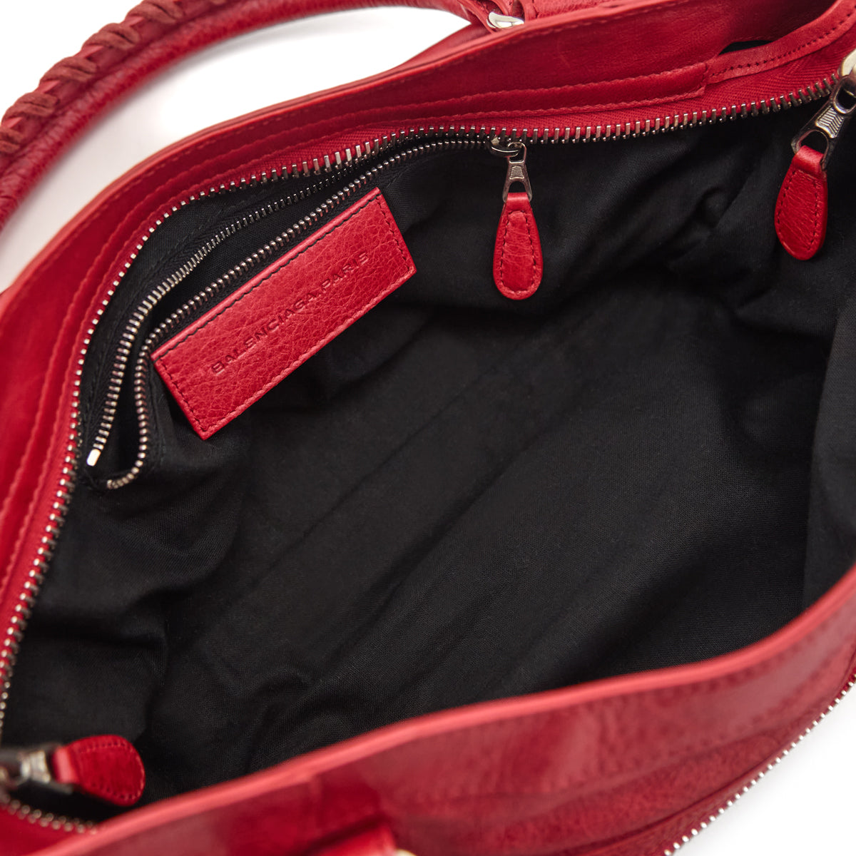 Balenciaga Tomato Agneau Giant 12 Silver Hardware City Bag - Love that Bag etc - Preowned Authentic Designer Handbags & Preloved Fashions