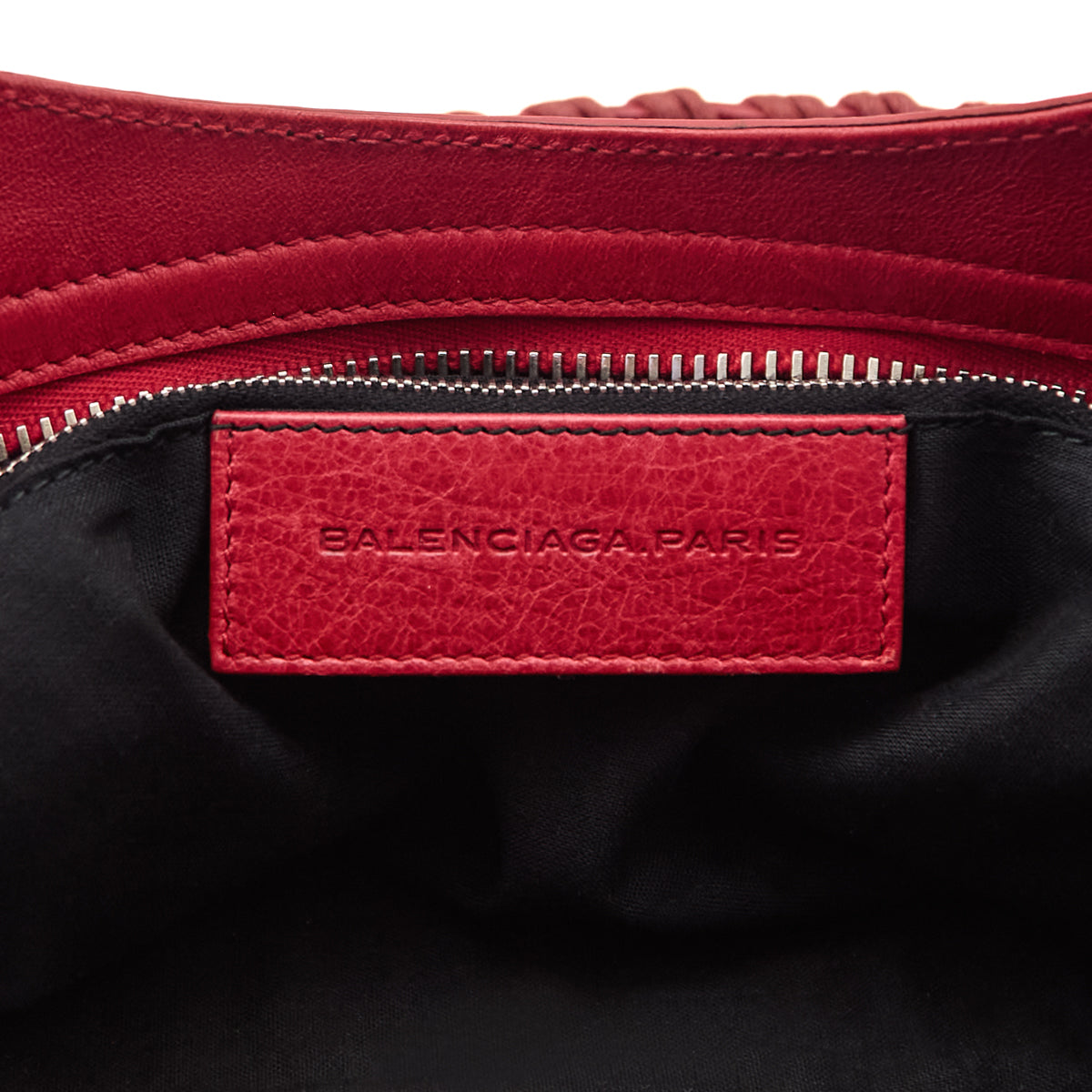 Balenciaga Tomato Agneau Giant 12 Silver Hardware City Bag - Love that Bag etc - Preowned Authentic Designer Handbags & Preloved Fashions
