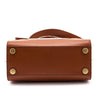 Balmain Ecru Canvas & Brown Calfskin B-Buzz 23 Bag - Love that Bag etc - Preowned Authentic Designer Handbags & Preloved Fashions