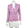 Balmain Pink Double Breasted Blazer Size XS | FR 36 - Love that Bag etc - Preowned Authentic Designer Handbags & Preloved Fashions