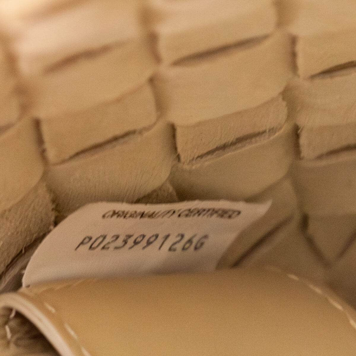 Bottega Veneta Beige Nappa Intrecciato Duo Bag