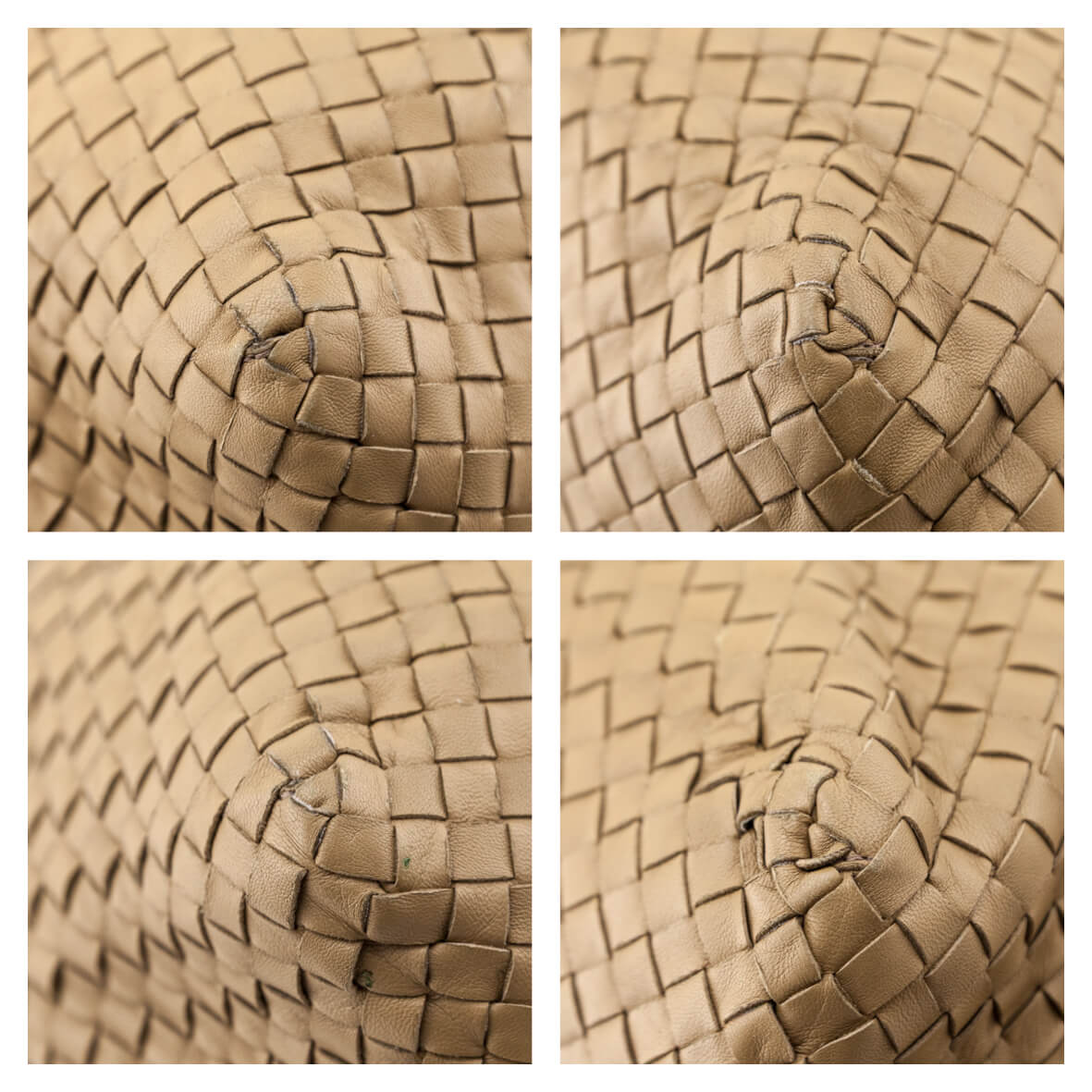 Bottega Veneta Beige Nappa Intrecciato Large Cesta Tote