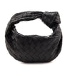 Bottega Veneta Black Nappa Intrecciato Mini Jodie - Love that Bag etc - Preowned Authentic Designer Handbags & Preloved Fashions