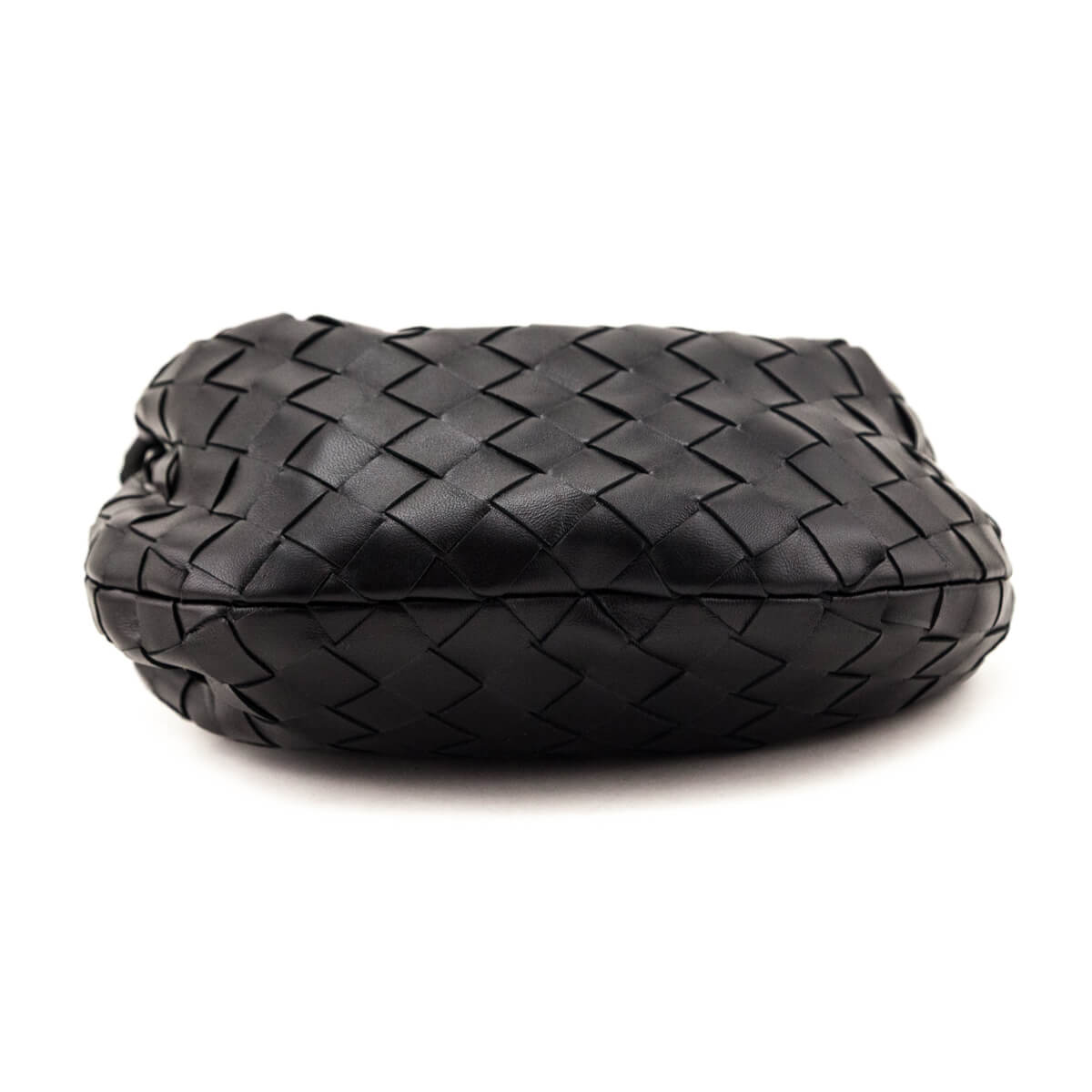 Bottega Veneta Black Nappa Intrecciato Mini Jodie - Love that Bag etc - Preowned Authentic Designer Handbags & Preloved Fashions