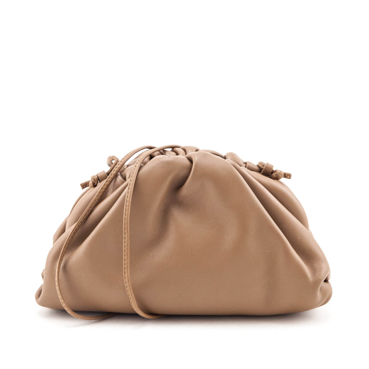 Bottega Veneta Butterscotch Butter Calfskin The Mini Pouch Bag