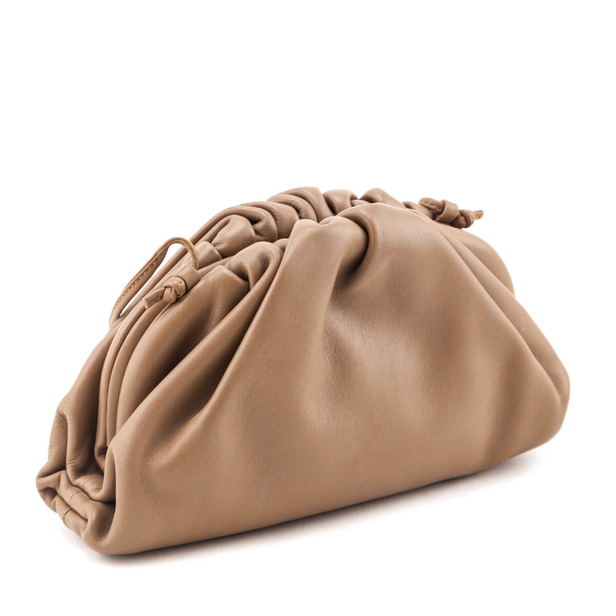 Bottega Veneta Butterscotch Butter Calfskin The Mini Pouch Bag