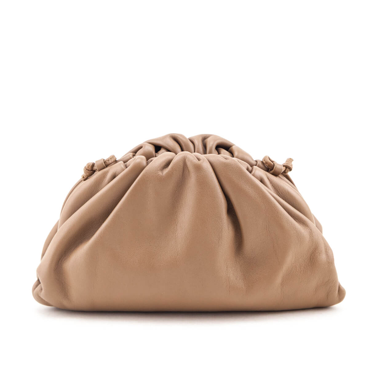 Bottega Veneta Butterscotch Butter Calfskin The Mini Pouch Bag