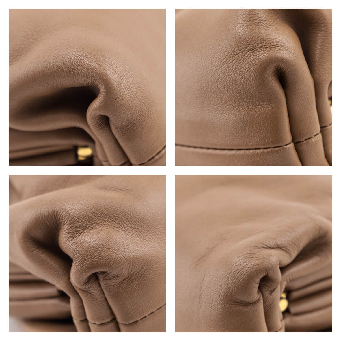 Bottega Veneta Butterscotch Butter Calfskin The Mini Pouch Bag