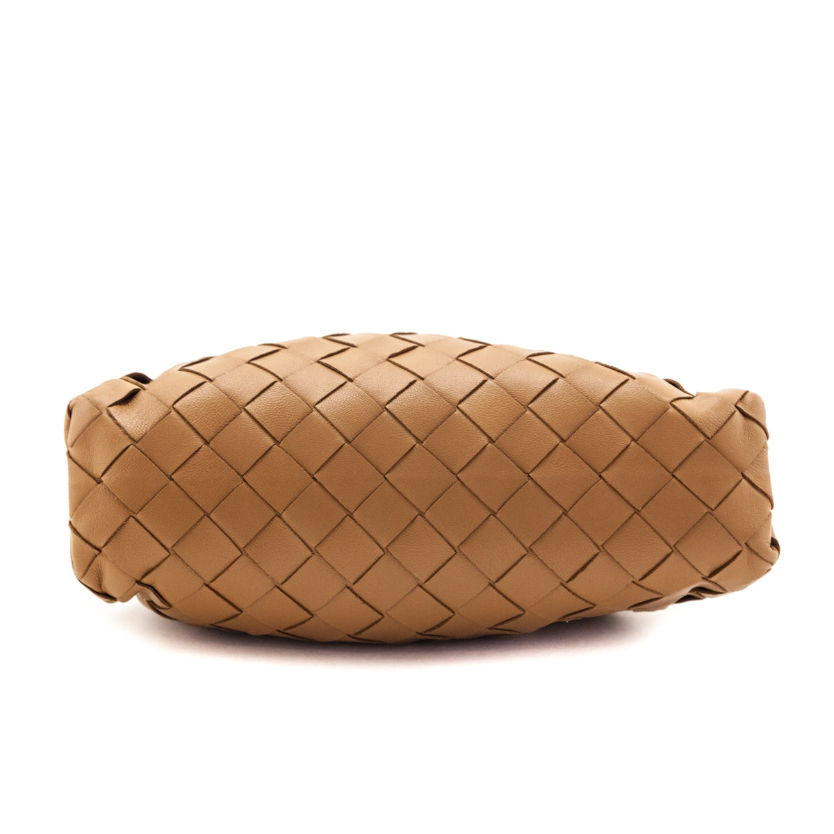 Bottega Veneta Caramel Intrecciato The Mini Pouch