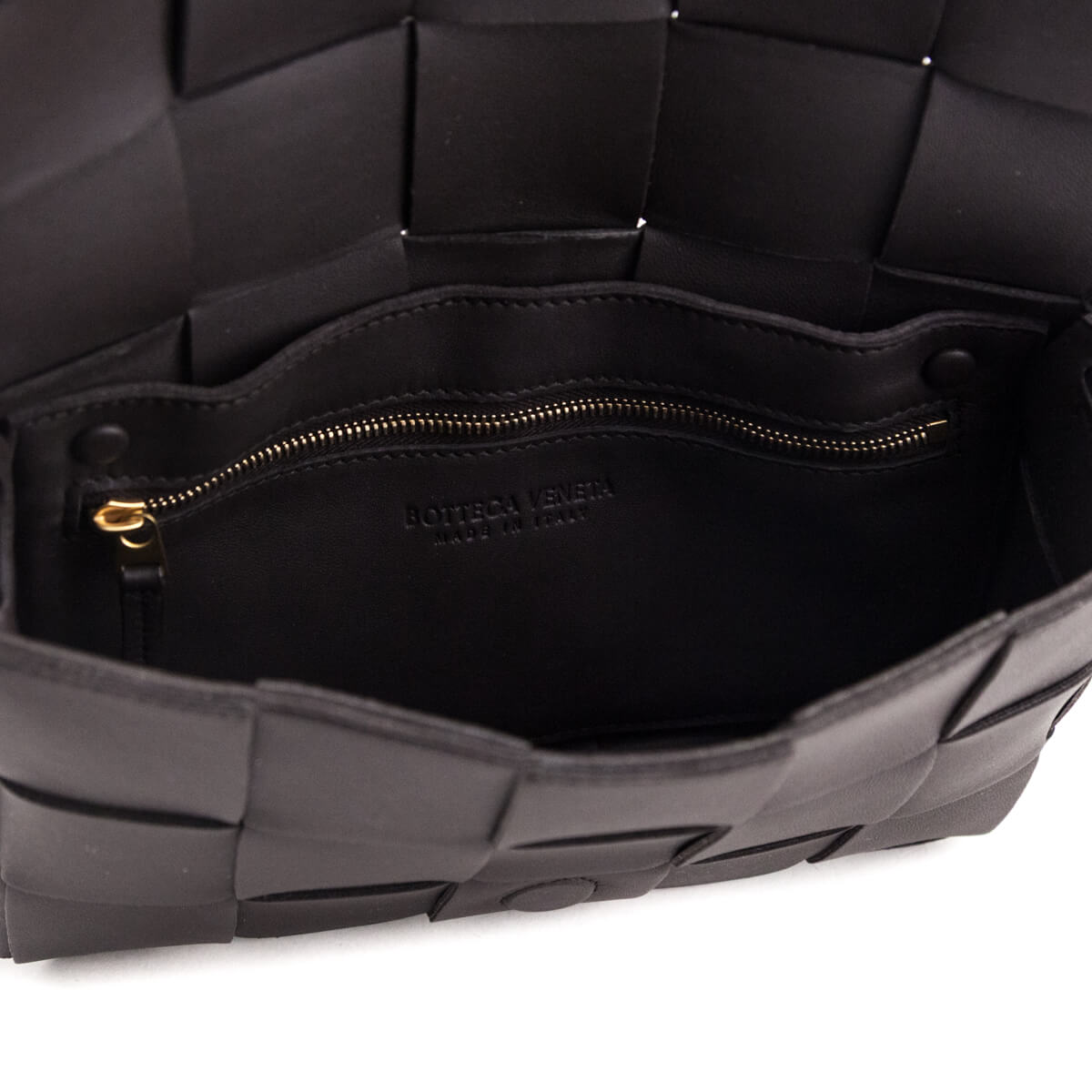 Bottega Veneta Dark Brown Maxi Intrecciato Cassette Crossbody Bag