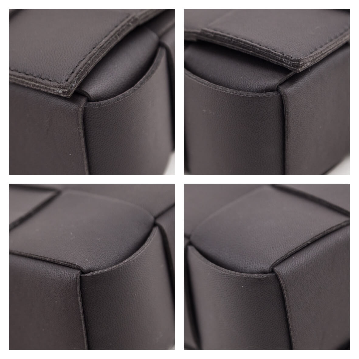 Bottega Veneta Dark Brown Maxi Intrecciato Cassette Crossbody Bag