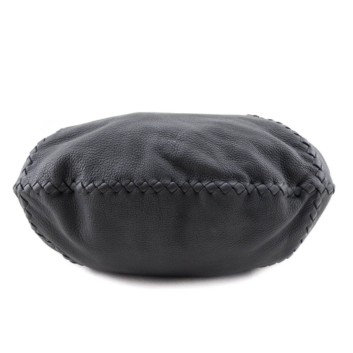 Bottega Veneta Light Gray Cervo Deerskin Large Hobo