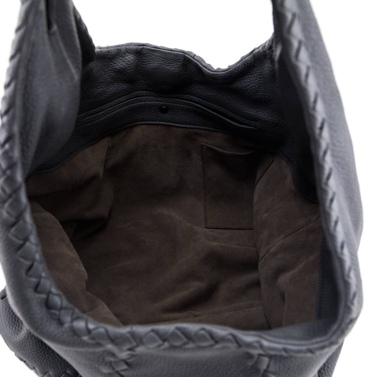 Bottega Veneta Light Gray Cervo Deerskin Large Hobo