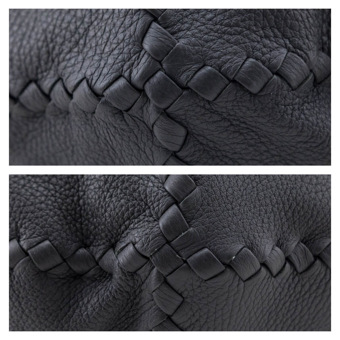 Bottega Veneta Light Gray Cervo Deerskin Large Hobo