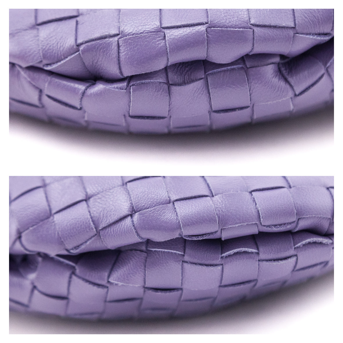 Bottega Veneta Lilac Nappa Intrecciato Mini Bulb
