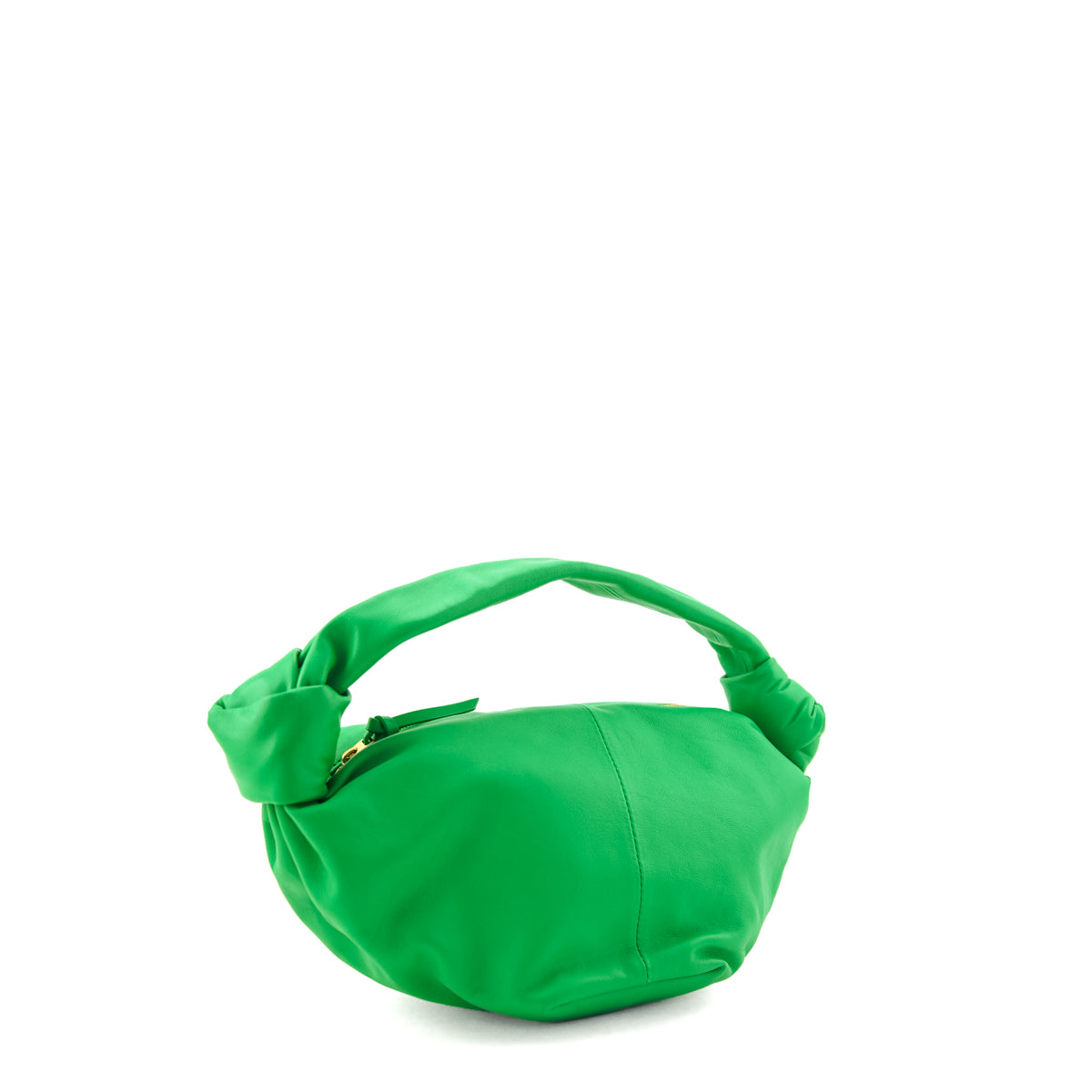 Bottega Veneta Parakeet Nappa Mini Double Knot Bag - Love that Bag etc - Preowned Authentic Designer Handbags & Preloved Fashions